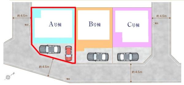 柏市東中新宿3丁目　A号棟　新築戸建
