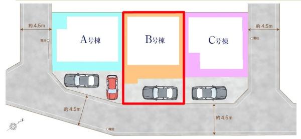 柏市東中新宿3丁目　B号棟　新築戸建