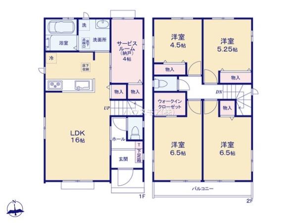 柏市大室　B号棟　新築戸建