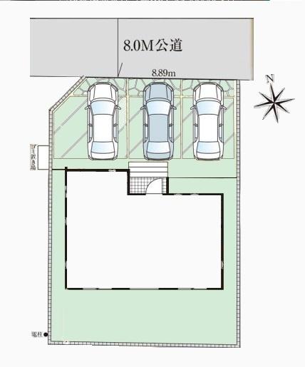 松戸市栄町西1丁目　新築戸建て