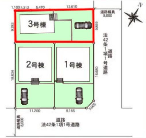 野田市なみき2丁目　3号棟　新築戸建