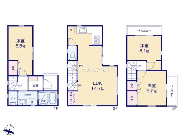 松戸市五香南2丁目　新築戸建て
