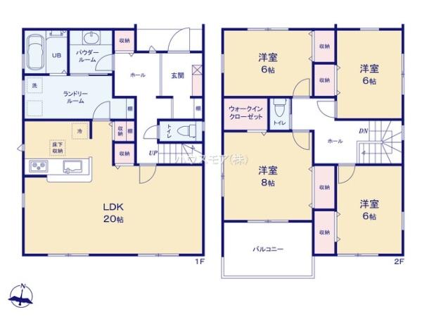 流山市江戸川台西2丁目　1号棟　新築戸建