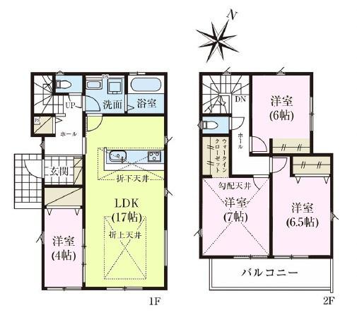 松戸市小金原7丁目　2号棟　新築戸建