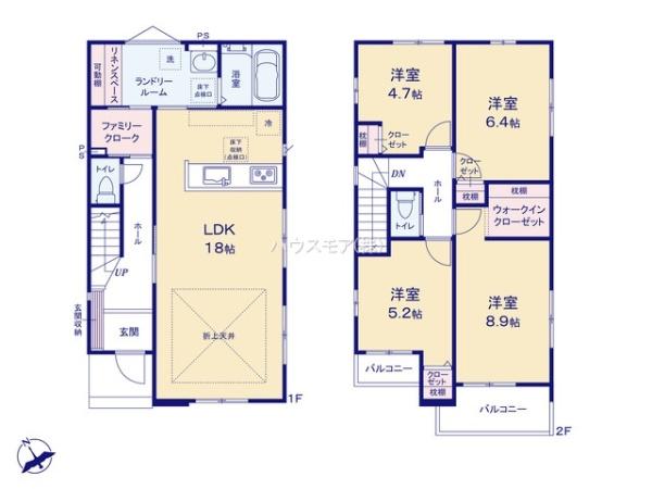 守谷市松ケ丘3丁目　1号棟　新築戸建