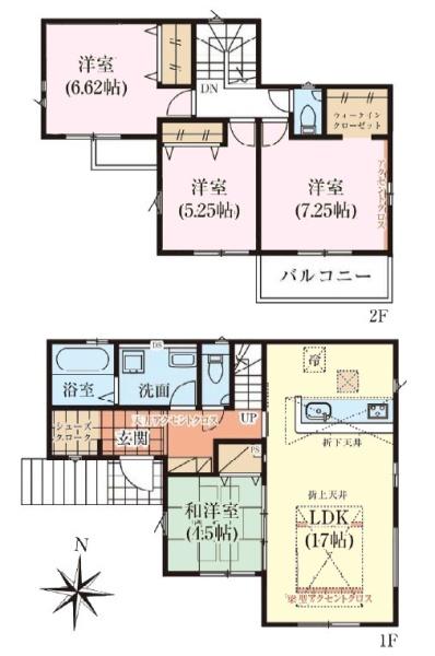 柏市光ケ丘1丁目　1号棟　新築戸建て