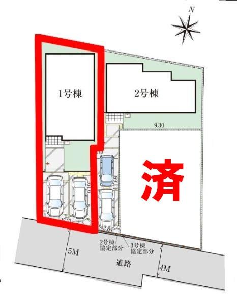 柏市南増尾8丁目　1号棟　新築戸建て