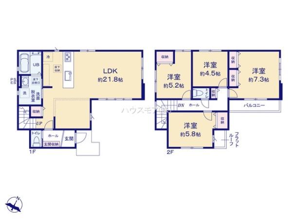 柏市東中新宿2丁目　新築戸建て