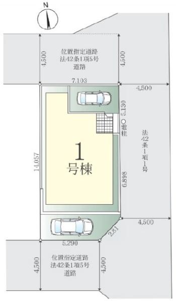 柏市南逆井2丁目　新築戸建