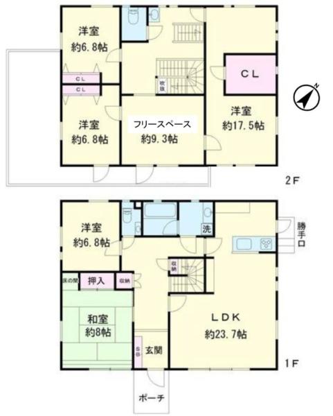 取手市光風台２丁目の中古一戸建て