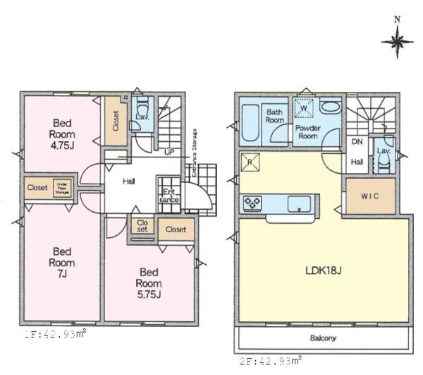 取手市新町6丁目　2号棟　新築戸建て