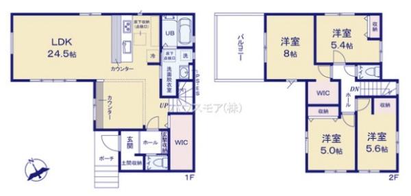柏市増尾台2丁目　新築戸建