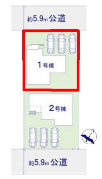 取手市藤代南2丁目　1号棟　新築戸建て