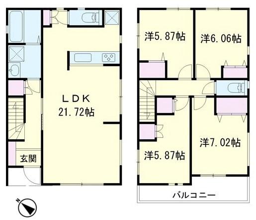 柏市花野井の中古一戸建て