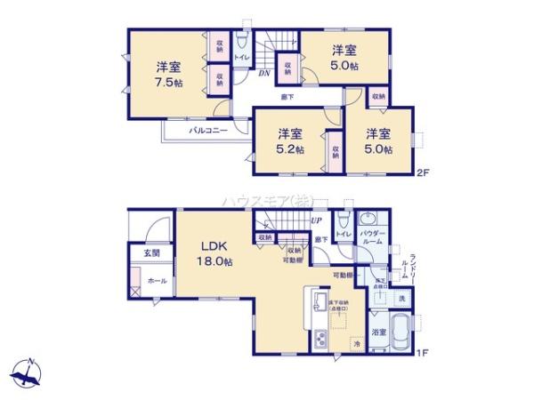 松戸市栗ケ沢　新築戸建て