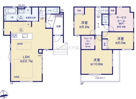 松戸市松戸　2号棟　新築戸建