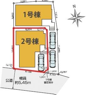 松戸市松戸　2号棟　新築戸建