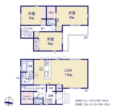 流山市加4丁目　2号棟　新築戸建