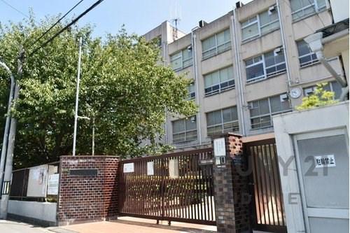 下新庄コーポD棟(大阪市立下新庄小学校)