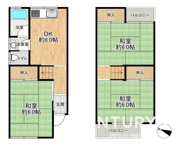 野中北2丁目中古戸建