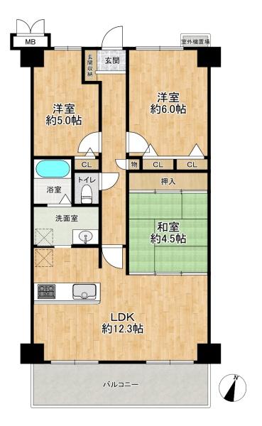 ソシエ北大阪壱期棟