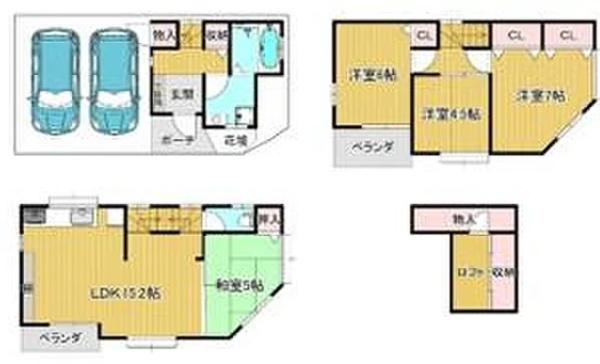 大阪市淀川区野中南２丁目の中古一戸建て