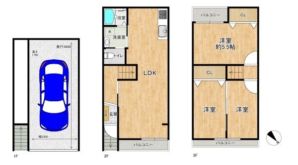 大阪市東淀川区大桐４丁目の中古一戸建て