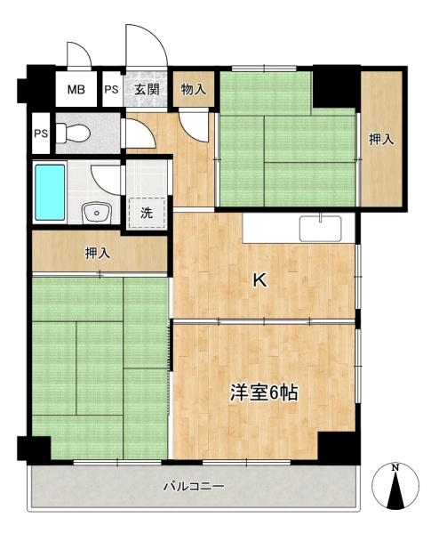 ダイアパレス三国１号館