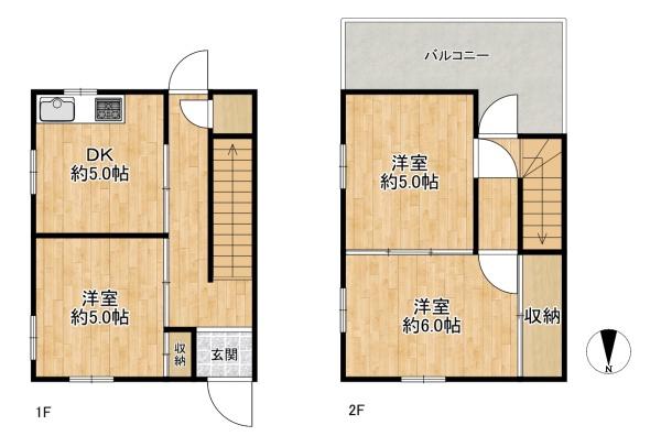 摂津市浜町の中古一戸建て