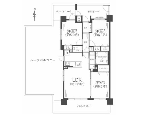 ライオンズマンション住道
