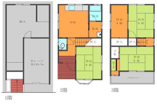 大東市北条　中古戸建