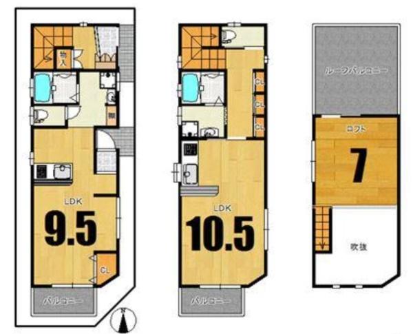 大東市御供田２丁目の中古一戸建て