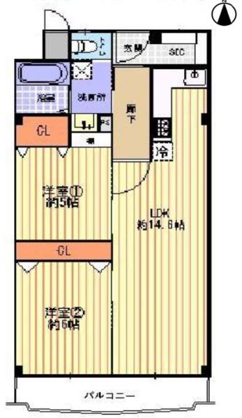 クローバーハイツ森小路３号棟
