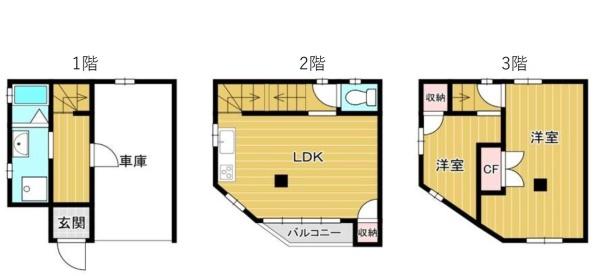 旭区清水　中古戸建