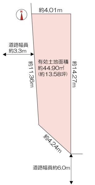 城東区東中浜　売土地