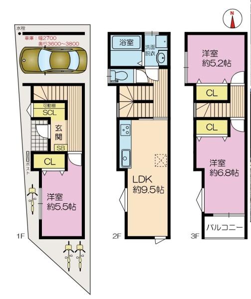 城東区東中浜　売土地