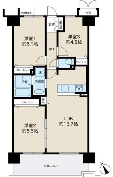 四季彩都いちょう館A棟
