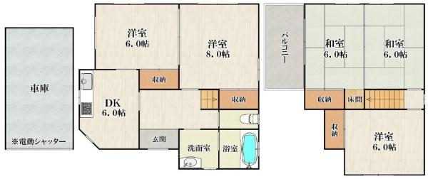 大東市寺川５丁目の中古一戸建