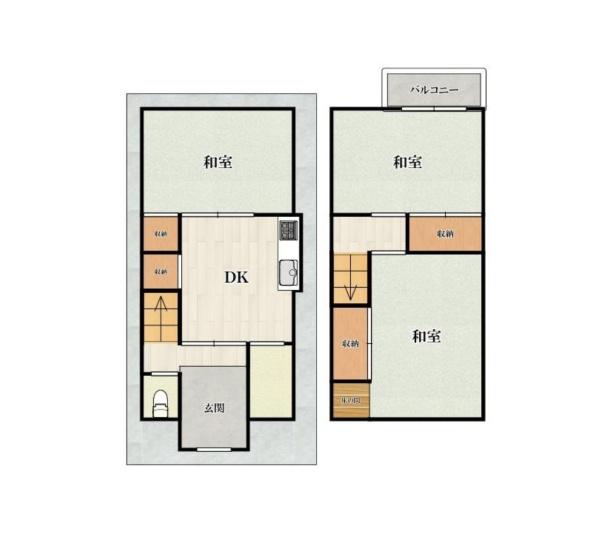 大東市深野　中古戸建