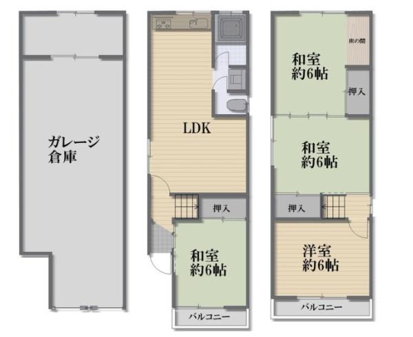 大阪市城東区今福南２丁目の中古一戸建て