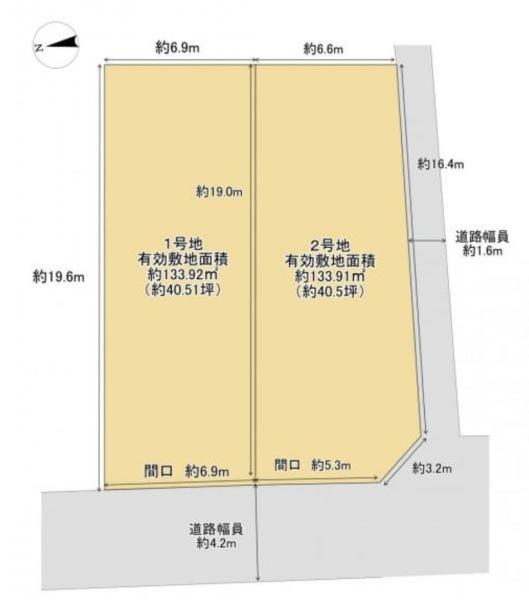 大東市北条　売土地　２号地