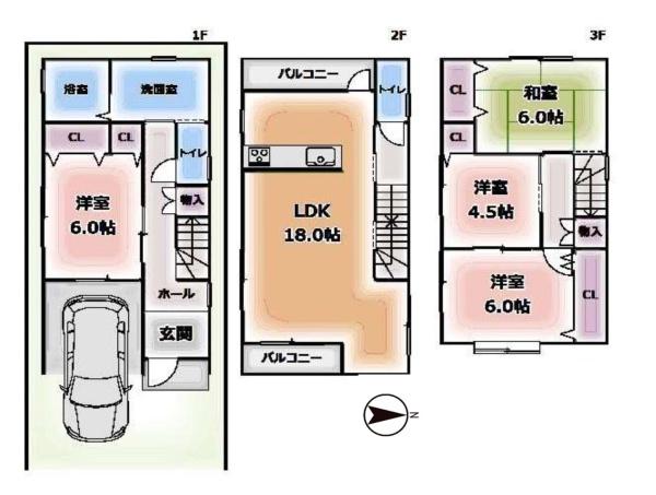 大東市北条　中古戸建