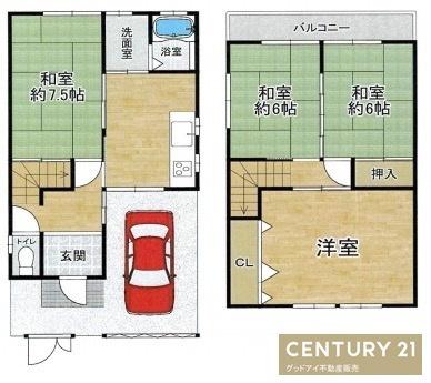 大東市北条　中古戸建