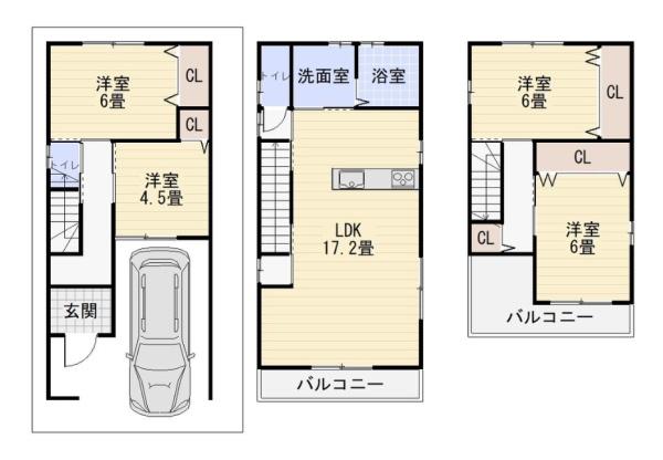 大東市深野５丁目の土地