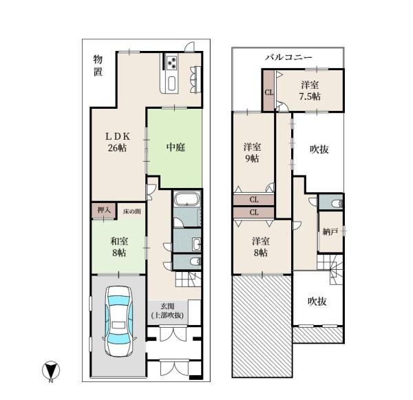 鶴見区横堤　中古戸建