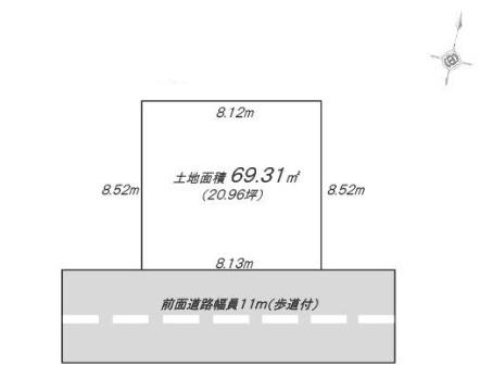 鶴見区鶴見　売土地