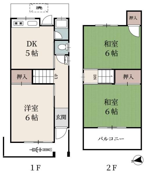 大東市深野北　中古戸建