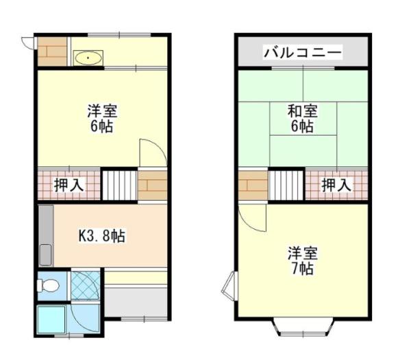大東市太子田　中古テラス