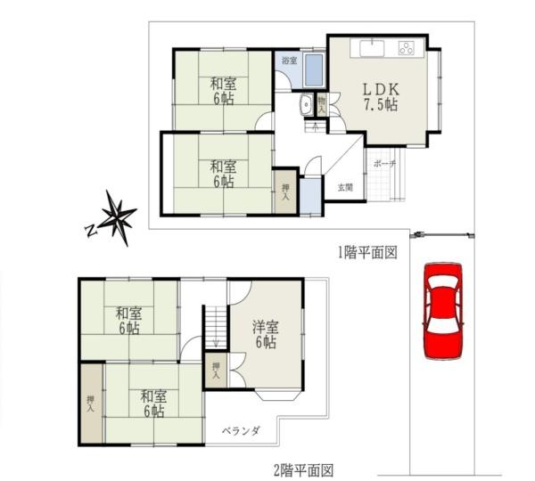 大東市深野　中古戸建