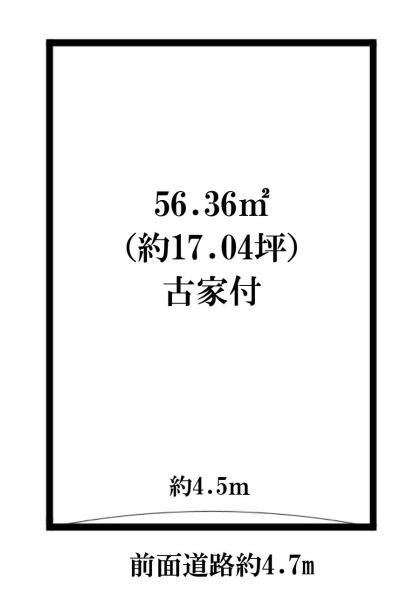 大東市平野屋　売土地